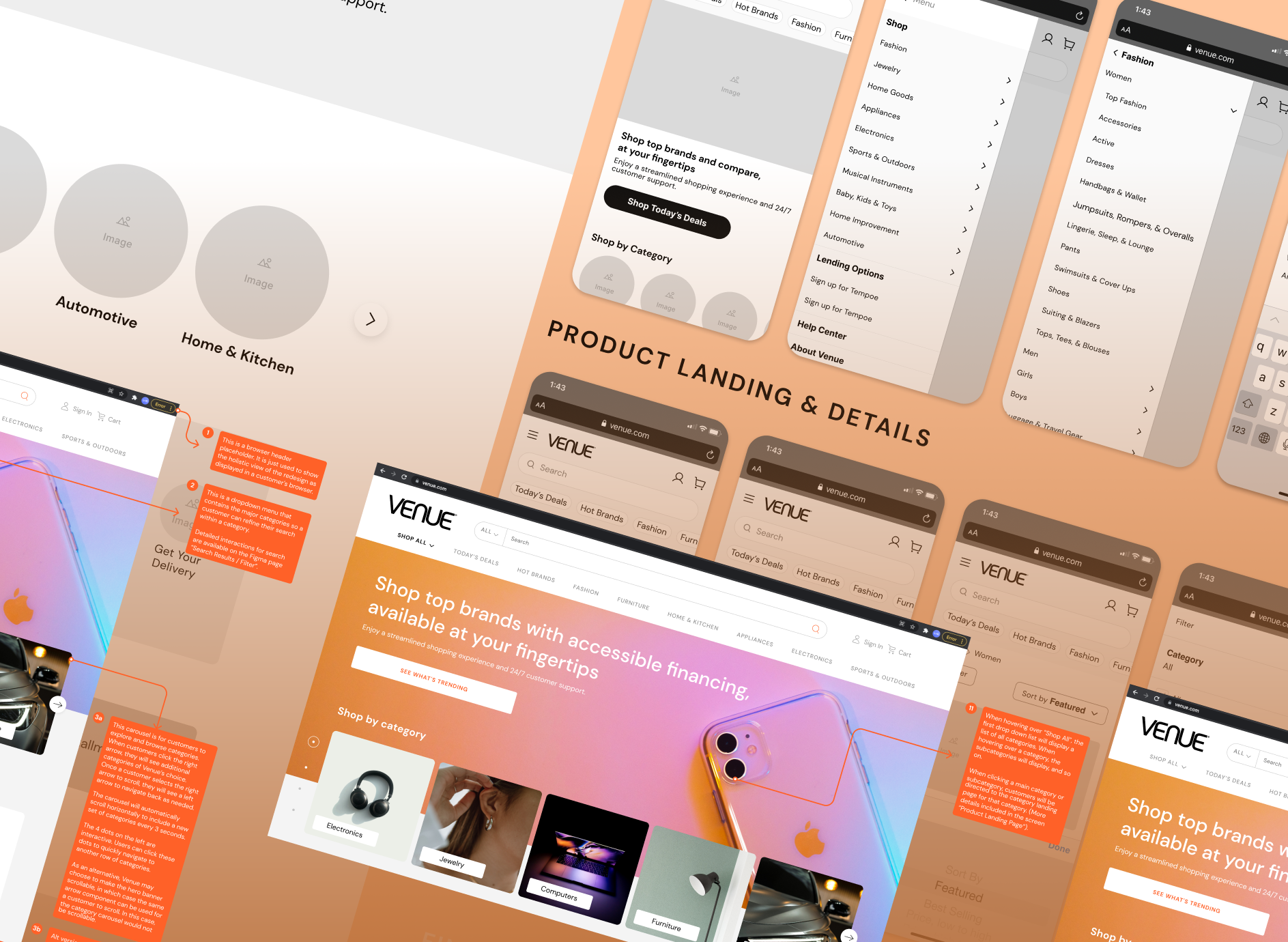 Pairing progressive financing options with seamless digital customer experience for a premium online retailer.