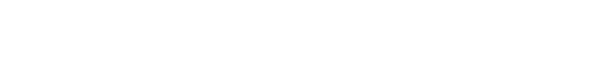 Red "FIRST ALERT" text on green background