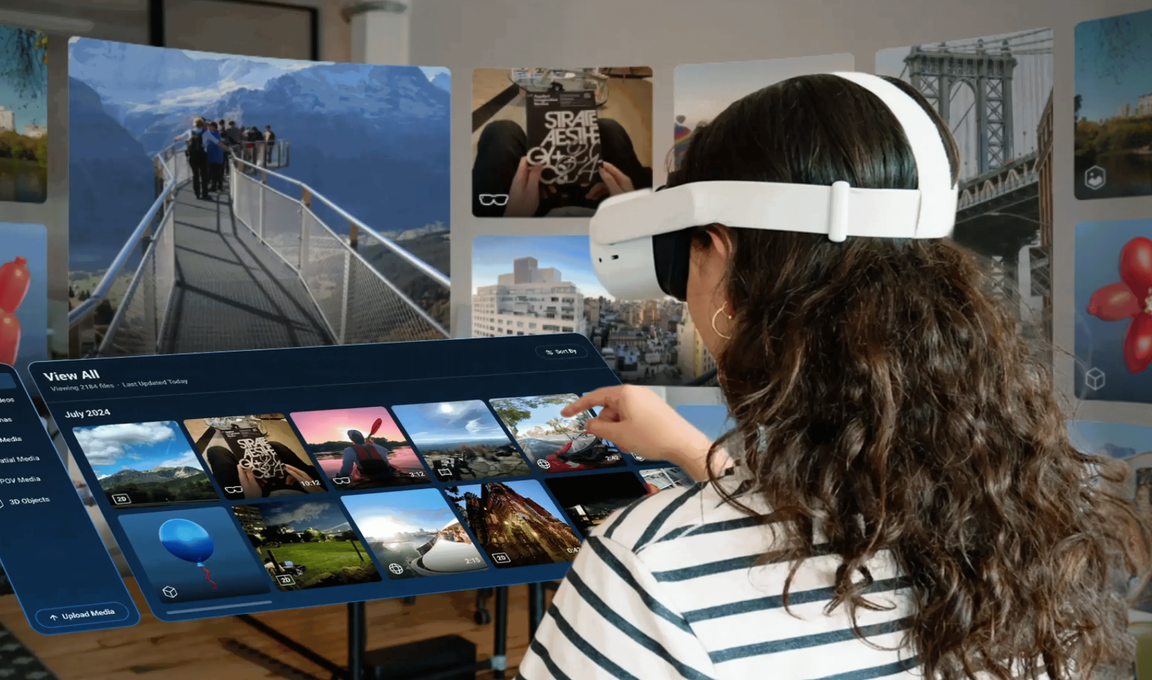 Developing an open-source spatial media viewer to enhance immersive content experiences on Meta Quest