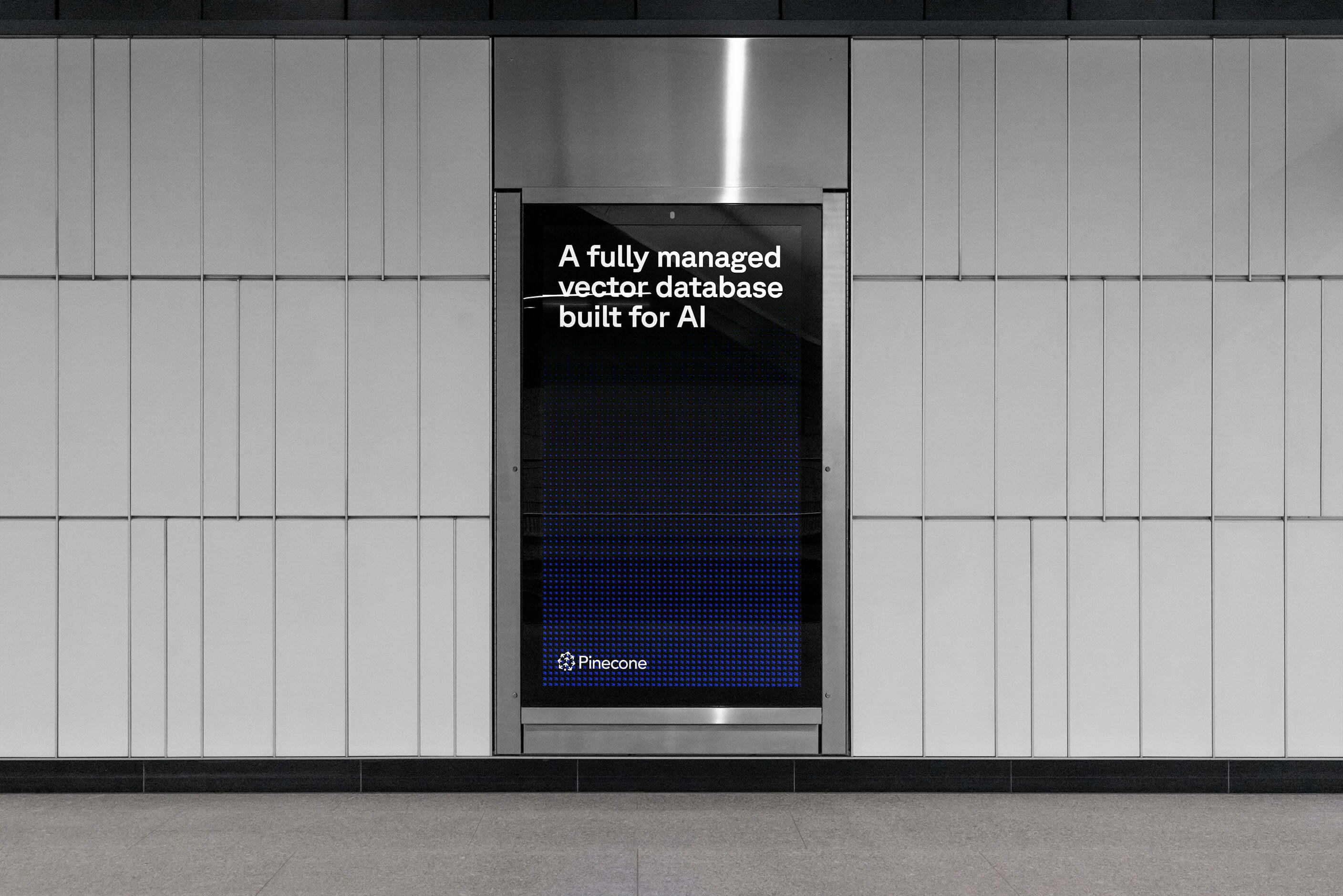 Transit ad reading A fully managed vector database built for AI