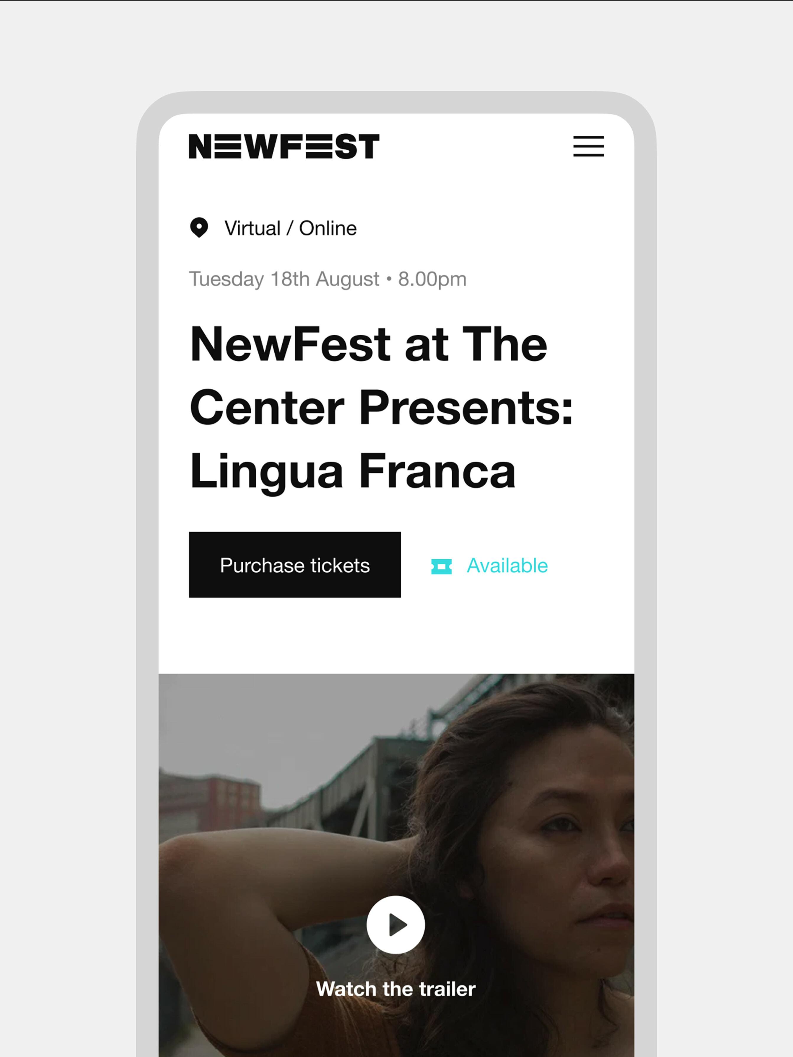 Mobile version of image