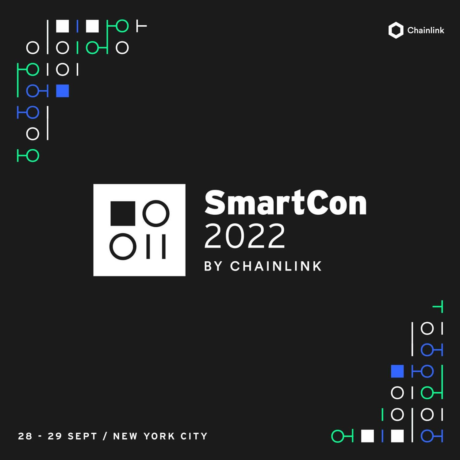SmartCon 2022 by Chainlink event graphic