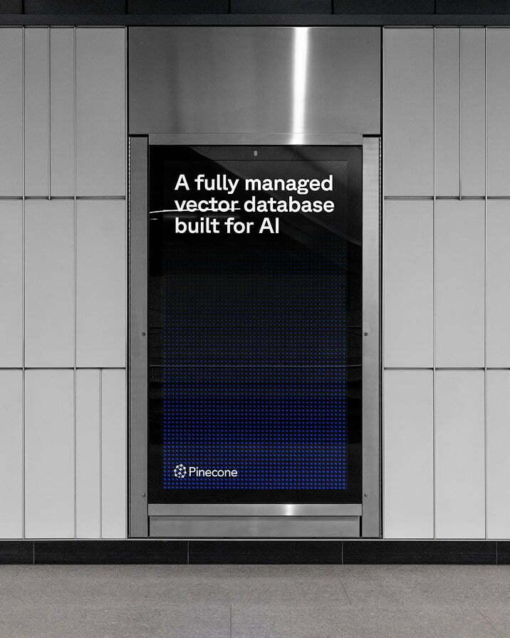 Transit ad reading A fully managed vector database built for AI