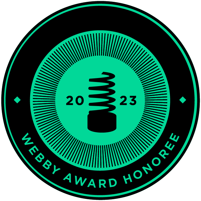 2023 Webby Award Honoree badge
