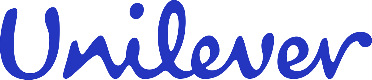 Blue Unilever wordmark logo on a transparent background