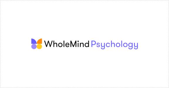 WholeMind Psychology logo on a white background