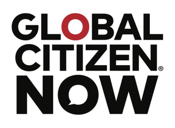 GC NOW Logo 2025 Color Global Citizen NOW logo in black with a red O