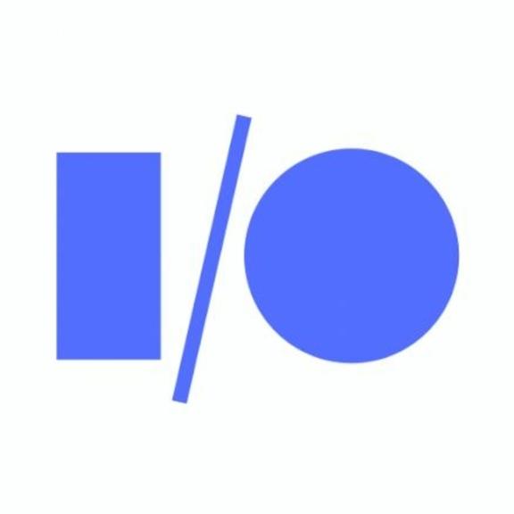Artworks 000345454338 ym479p t1080x1080 Google I/O logo in blue on a white background