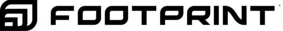 Green Footprint logo with stylized footprint icon