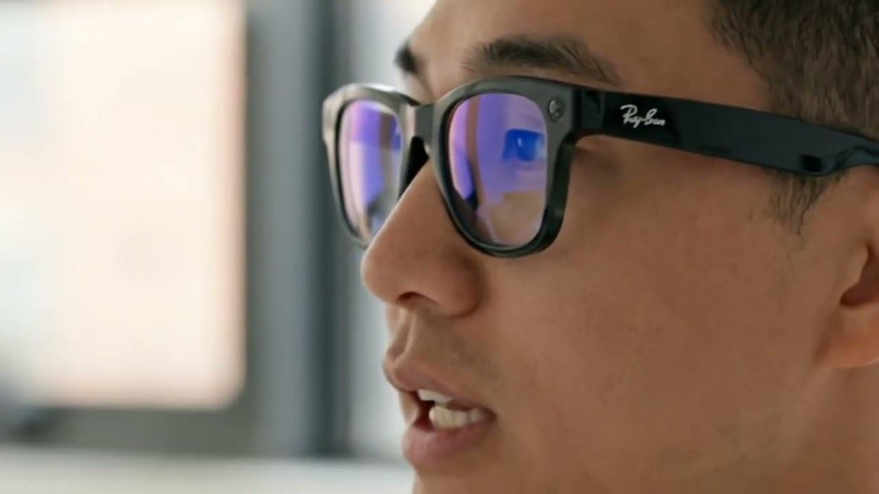 Meta AI glasses concept screenshot 03 from a public Meta AI glasses concept video.