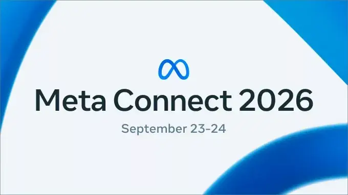 Official Meta Connect 2026 event graphic from Meta's Connect homepage.