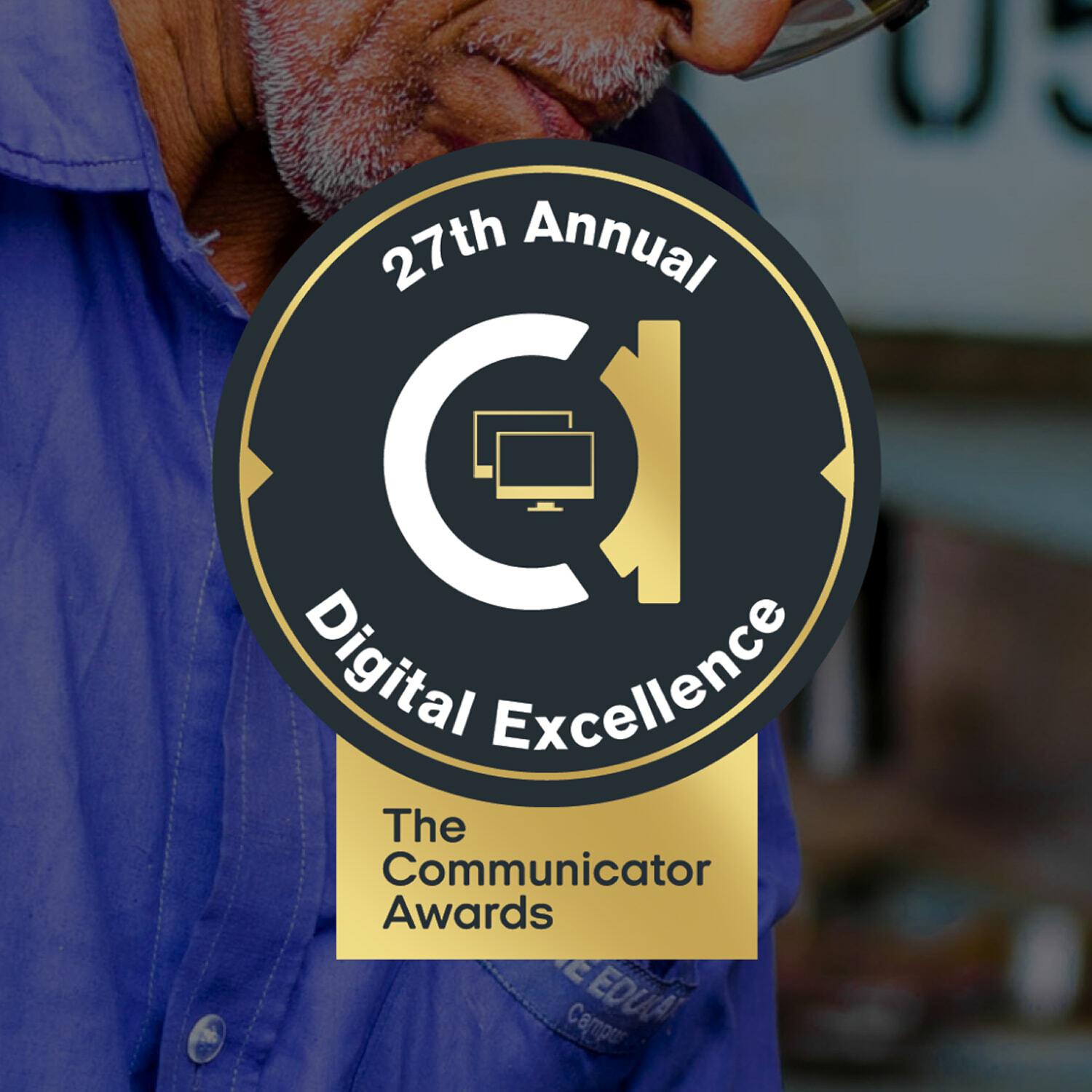 27th Annual Digital Excellence Communicator Awards badge