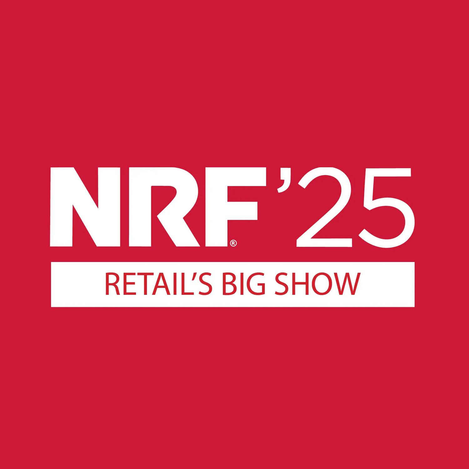 NRF '25 Retail's Big Show logo on red background